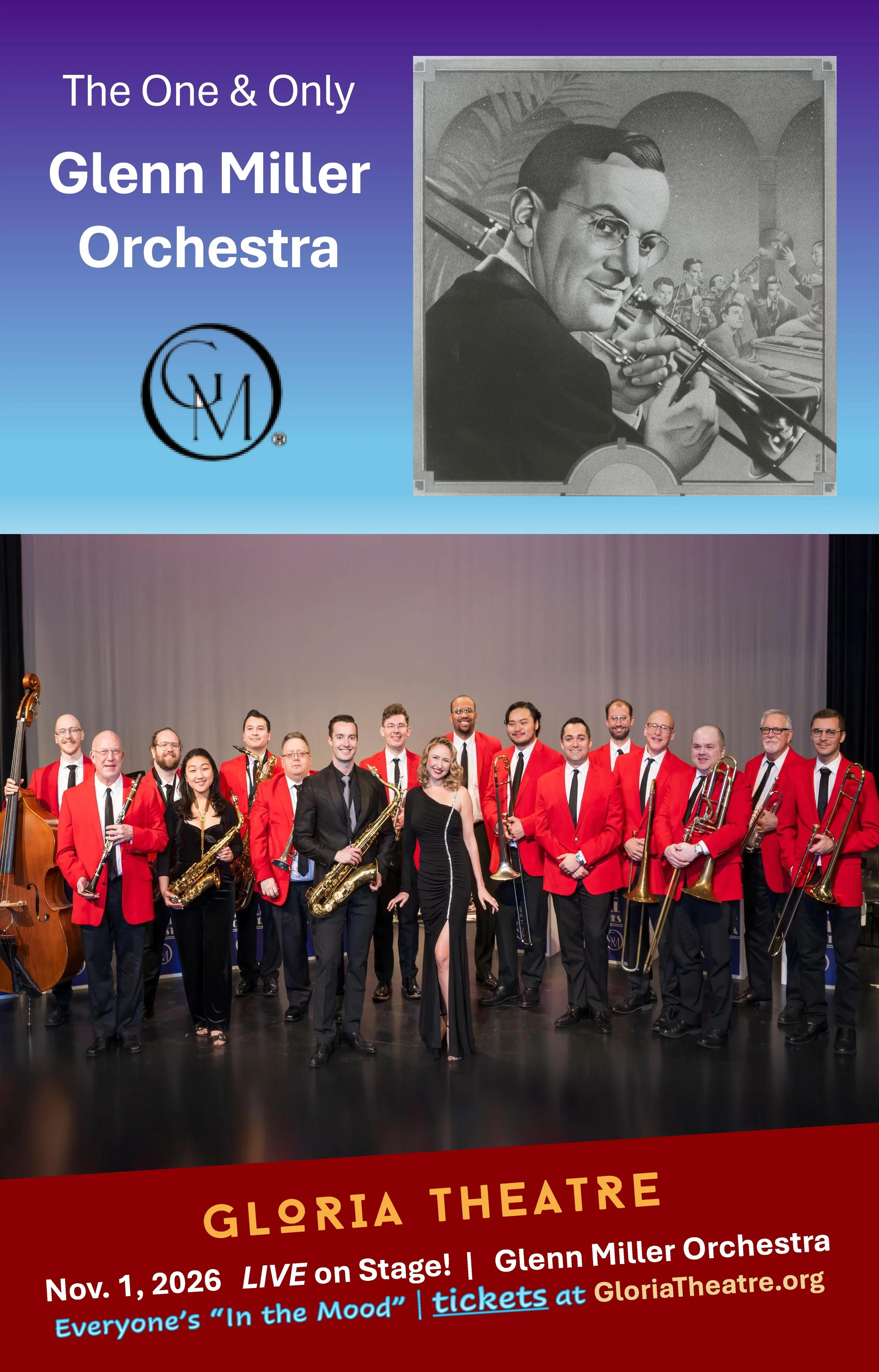 Glenn Miller Orchestra — Gloria Theatre